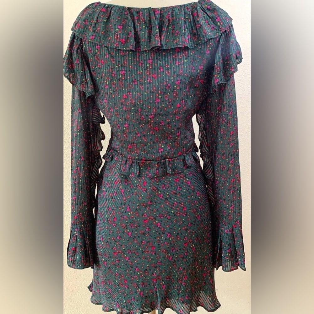 Free people Floral Ruffle Long Sleeve Dress - Picture 2 of 10